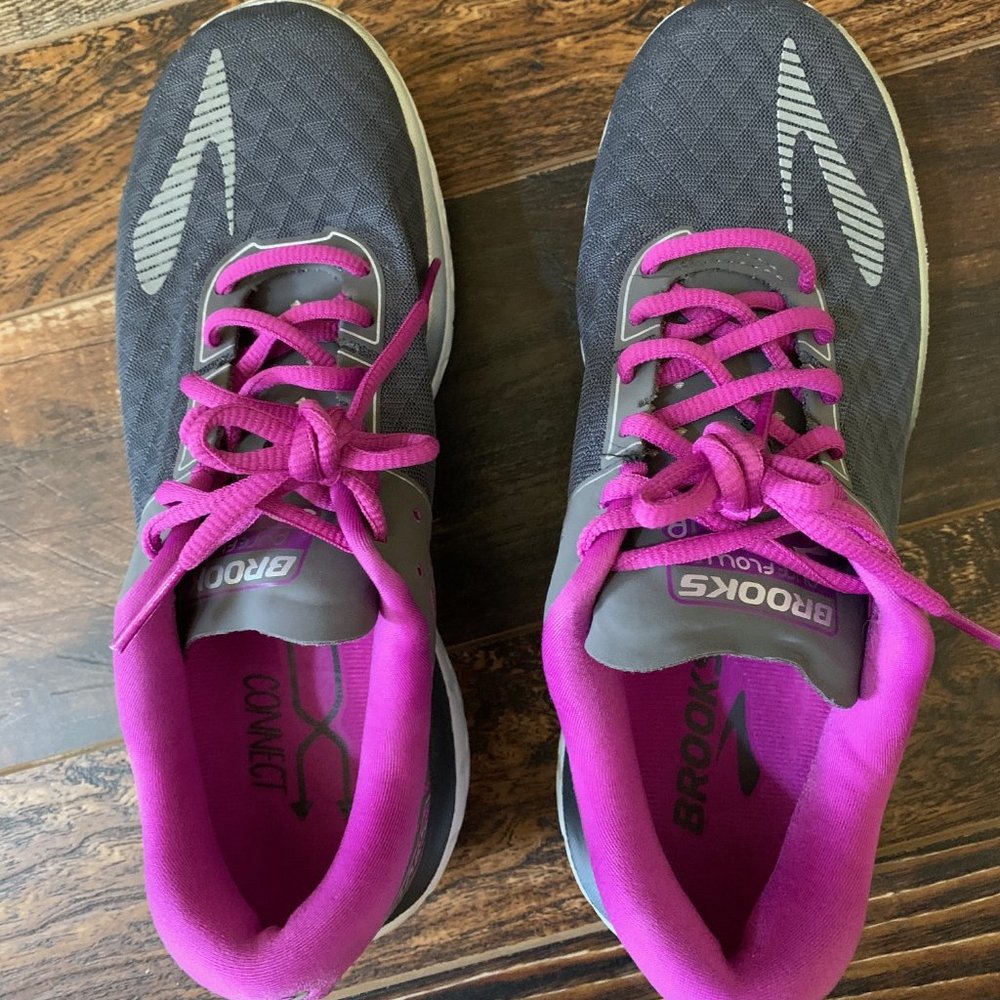 Brooks Women's PureFlow 6 Silver 8.5M